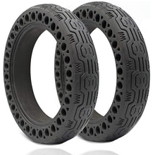 Honeycomb Solid Rubber Tire - Black or Red (Multiple Options)
